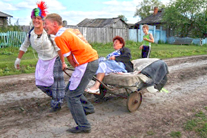 Веселье на второй день свадьбы